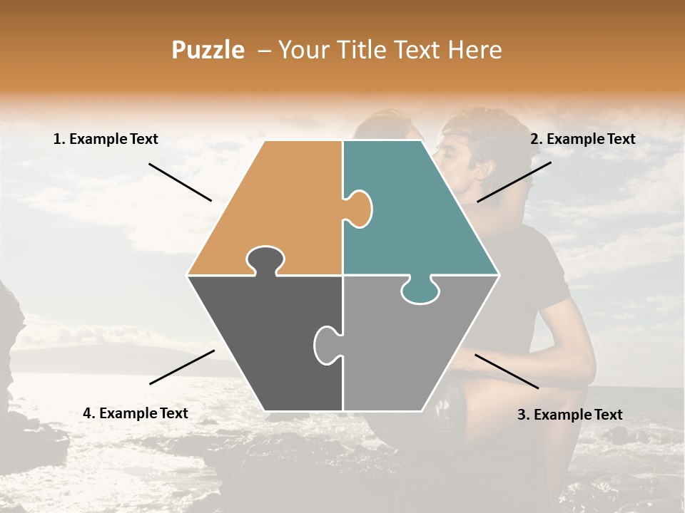 Love Kiss PowerPoint Template