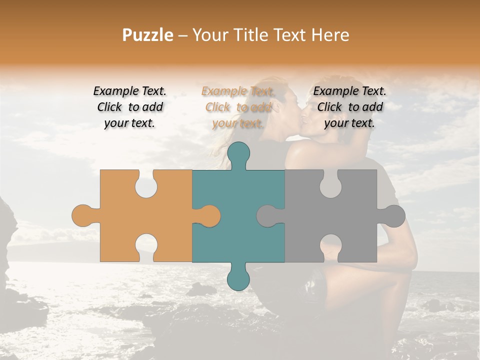 Love Kiss PowerPoint Template