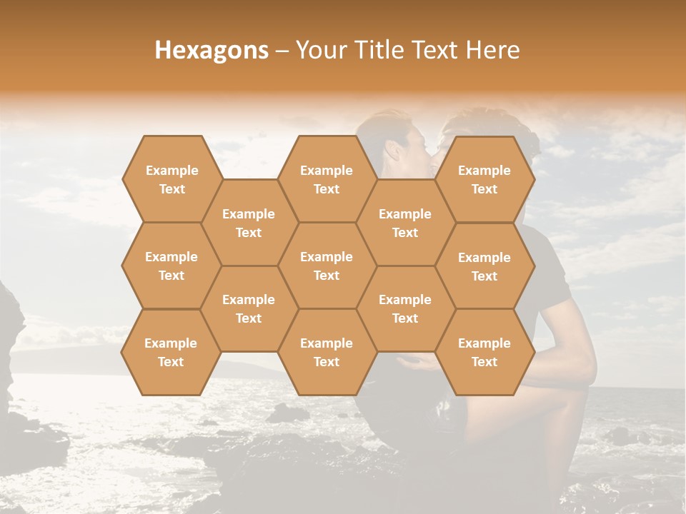 Love Kiss PowerPoint Template