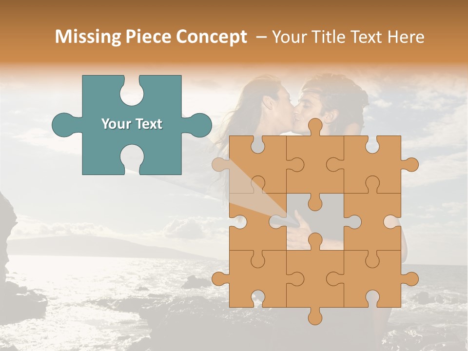 Love Kiss PowerPoint Template