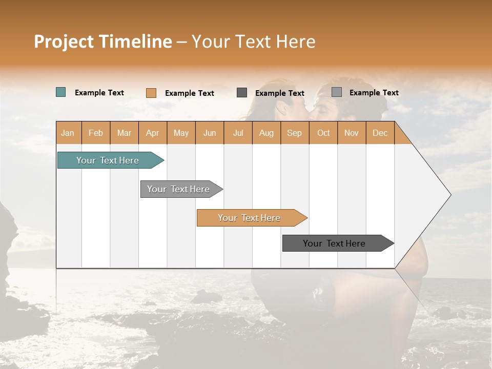 Love Kiss PowerPoint Template