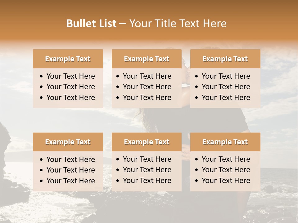 Love Kiss PowerPoint Template