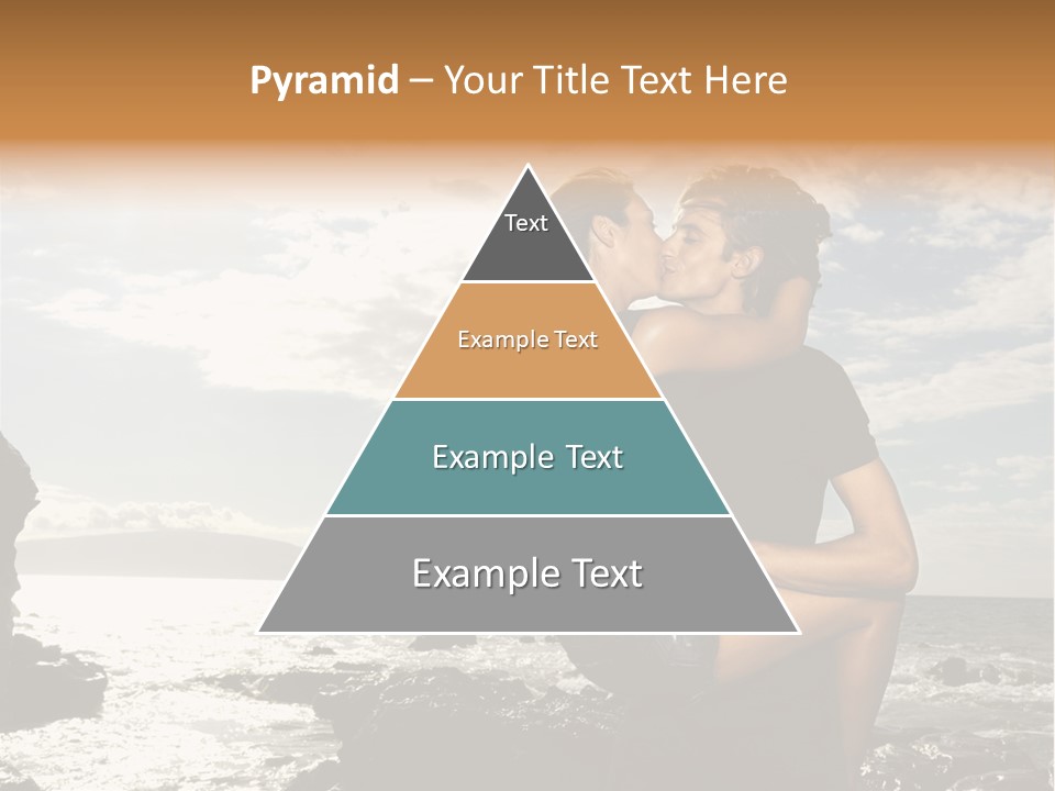 Love Kiss PowerPoint Template