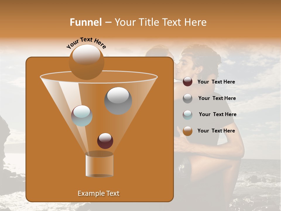 Love Kiss PowerPoint Template