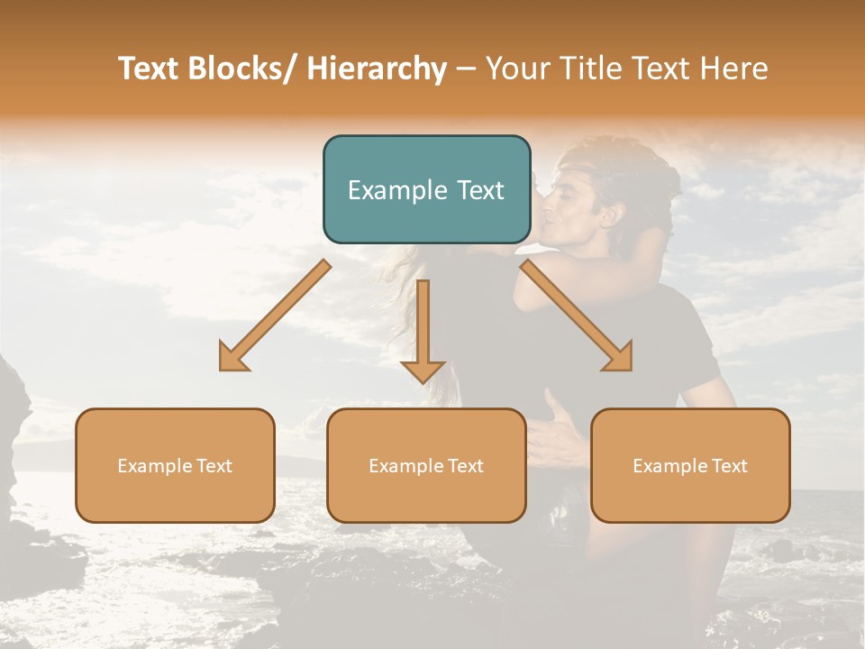 Love Kiss PowerPoint Template