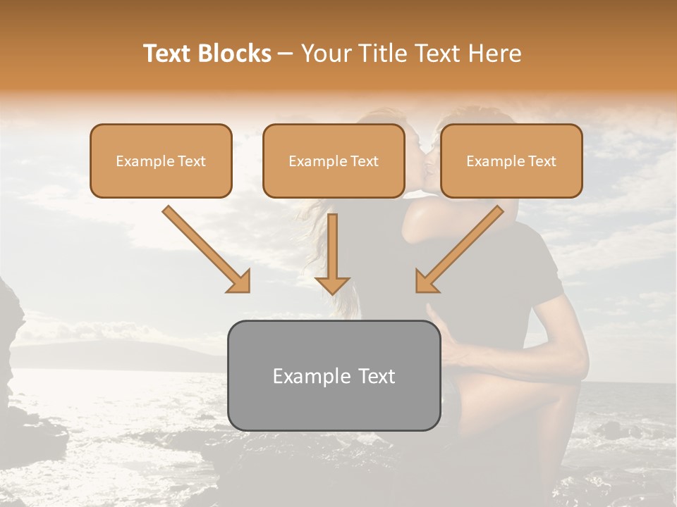 Love Kiss PowerPoint Template