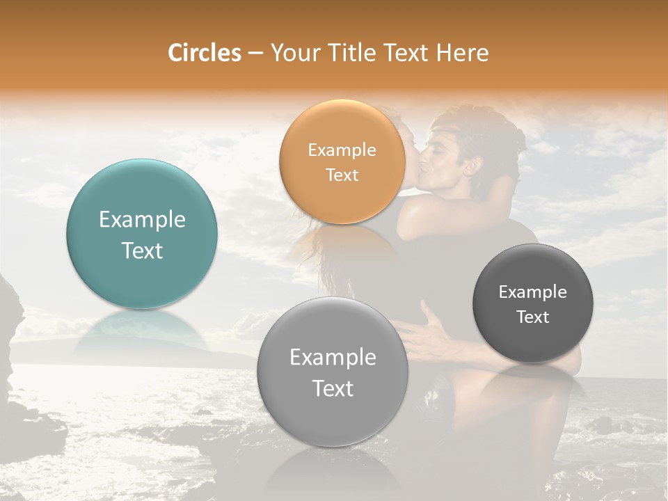 Love Kiss PowerPoint Template