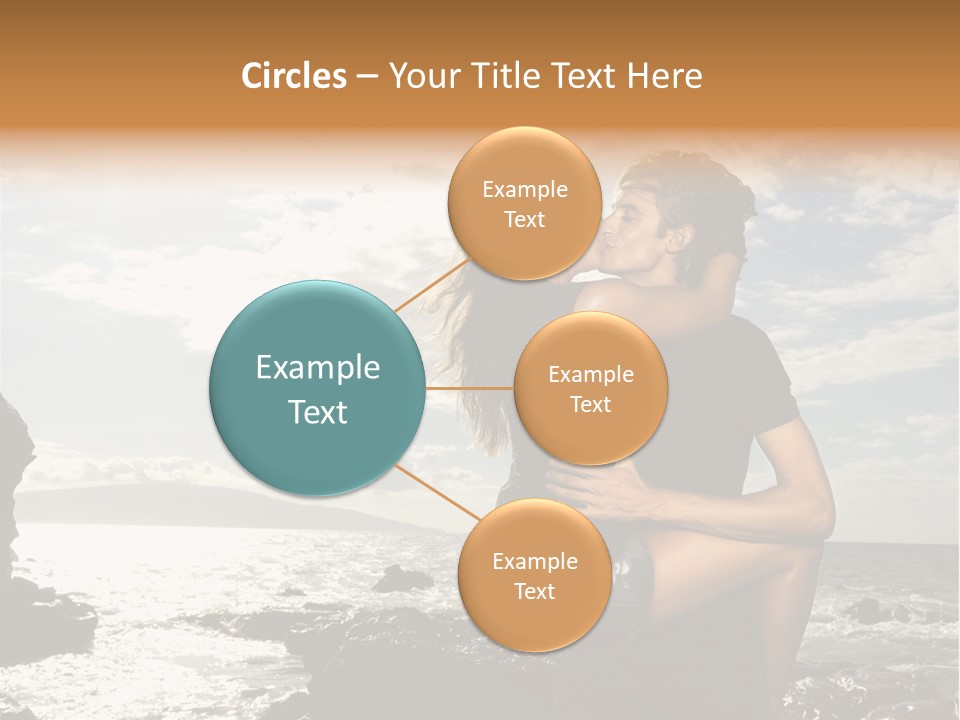 Love Kiss PowerPoint Template