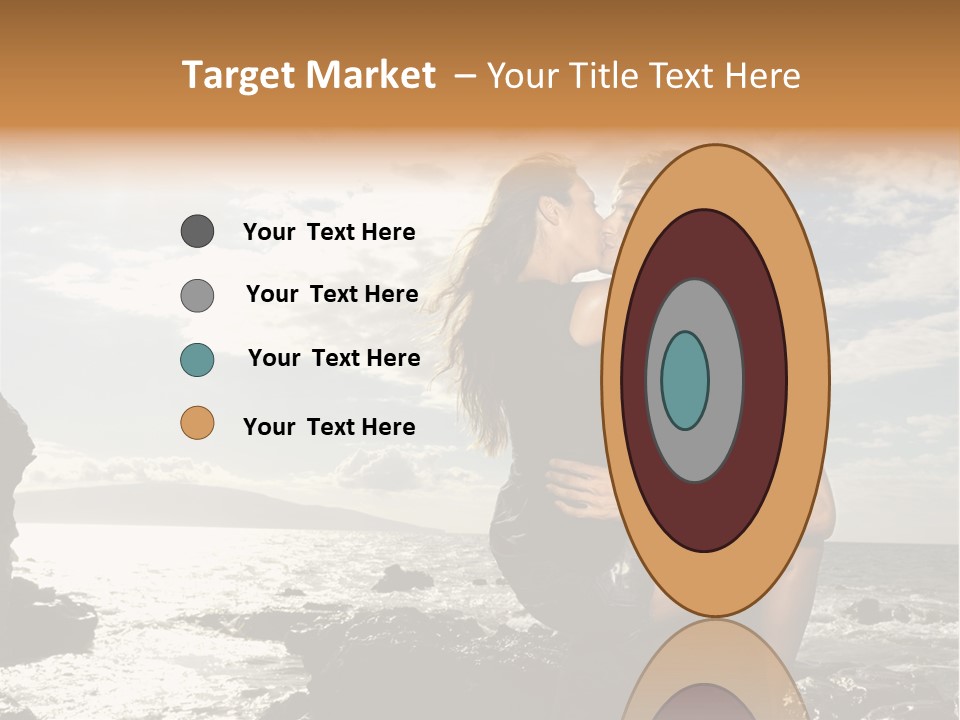 Love Kiss PowerPoint Template