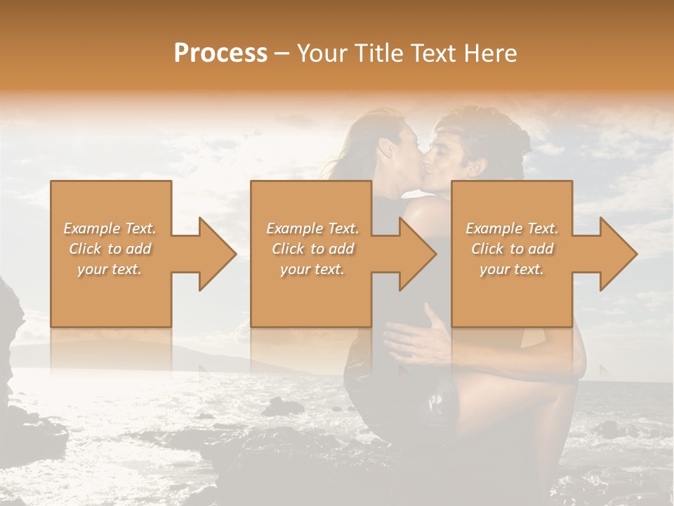 Love Kiss PowerPoint Template