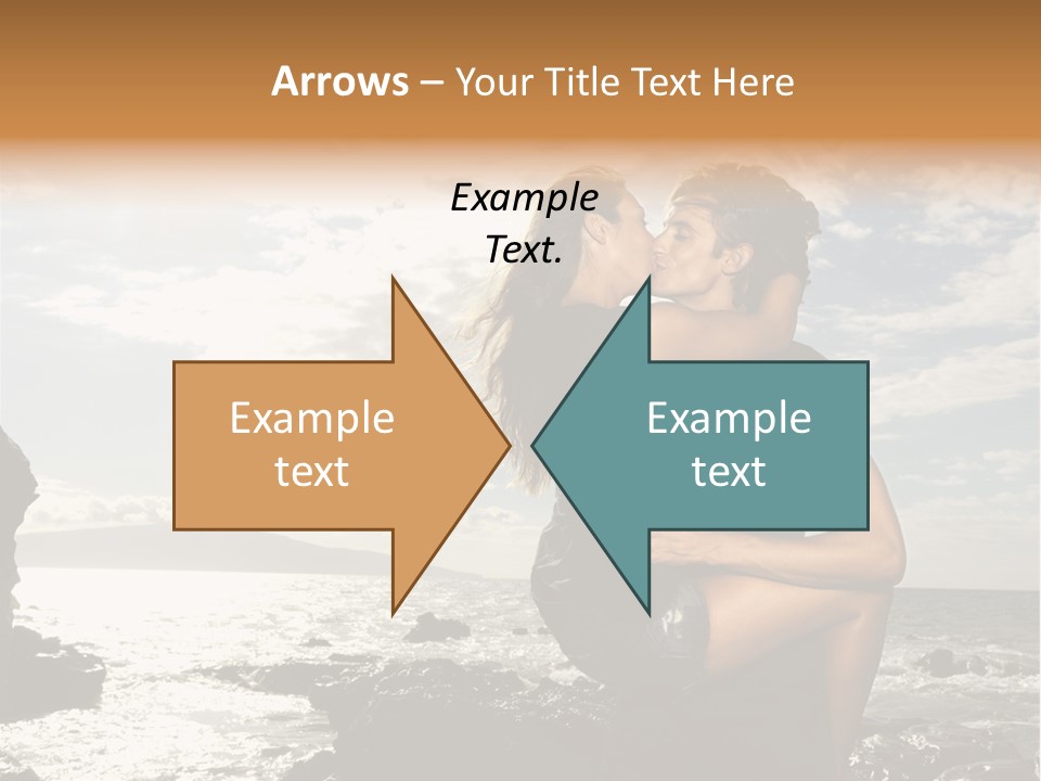 Love Kiss PowerPoint Template