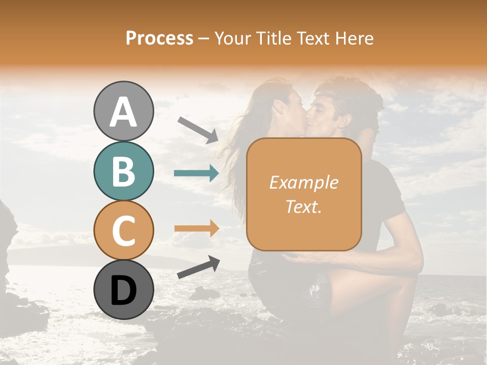 Love Kiss PowerPoint Template