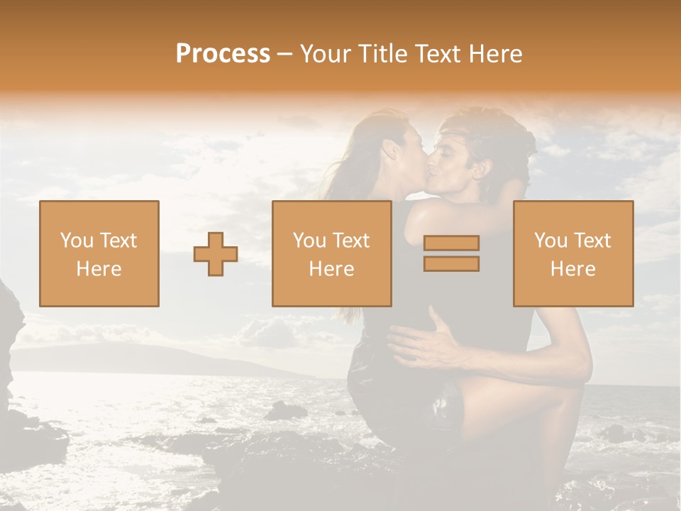 Love Kiss PowerPoint Template