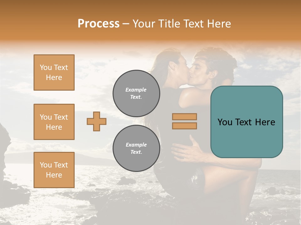 Love Kiss PowerPoint Template