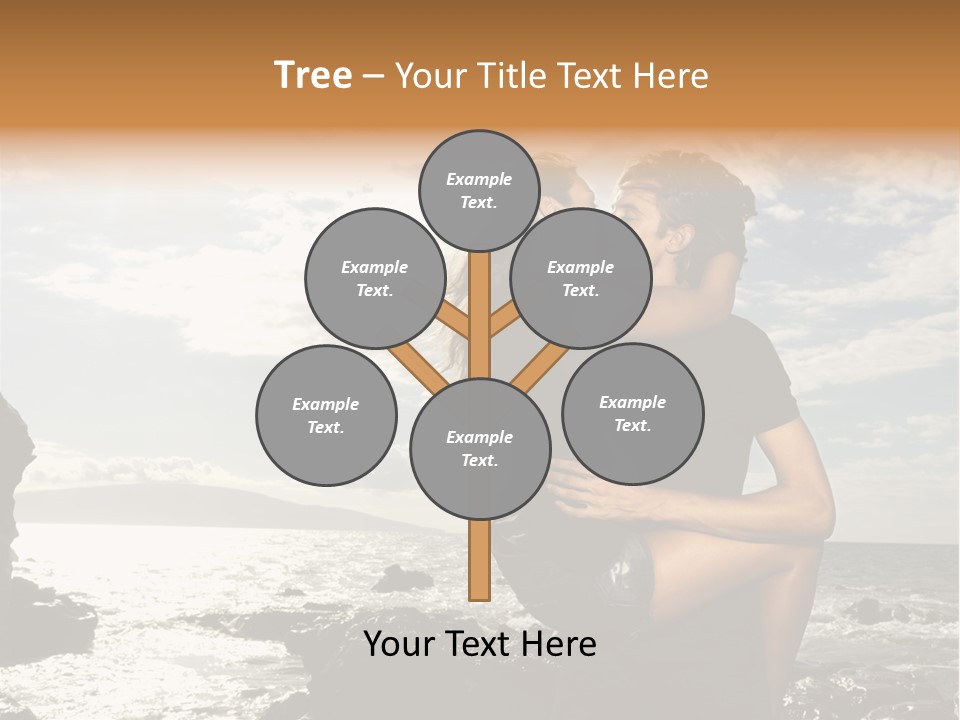 Love Kiss PowerPoint Template