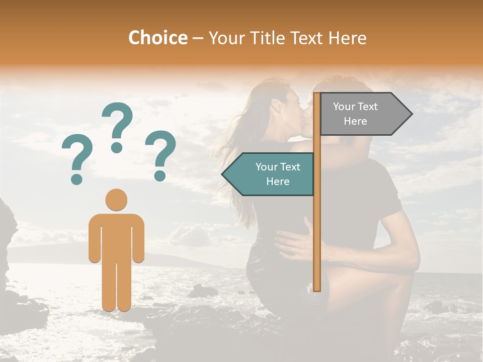 Love Kiss PowerPoint Template