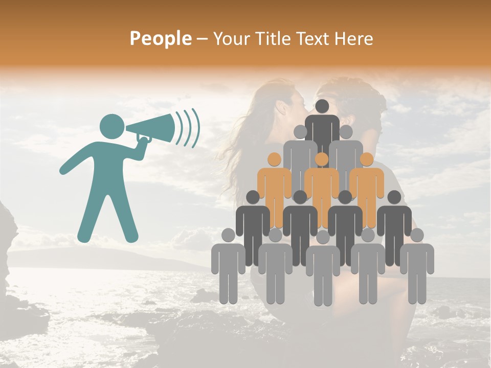 Love Kiss PowerPoint Template