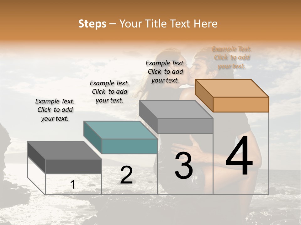 Love Kiss PowerPoint Template