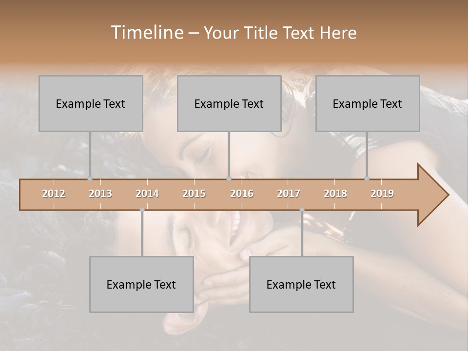 Twenties Love Erotic PowerPoint Template