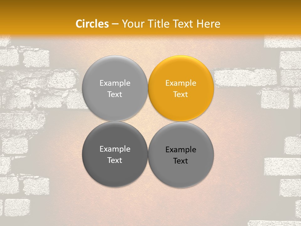 Broken Brick Wall PowerPoint Template