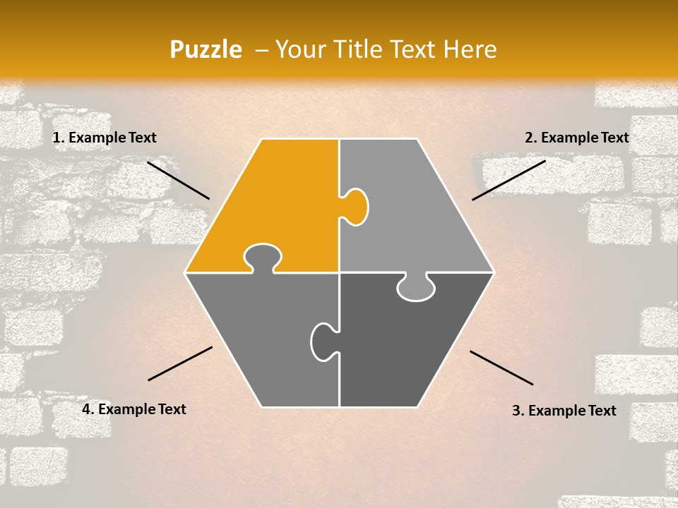 Broken Brick Wall PowerPoint Template