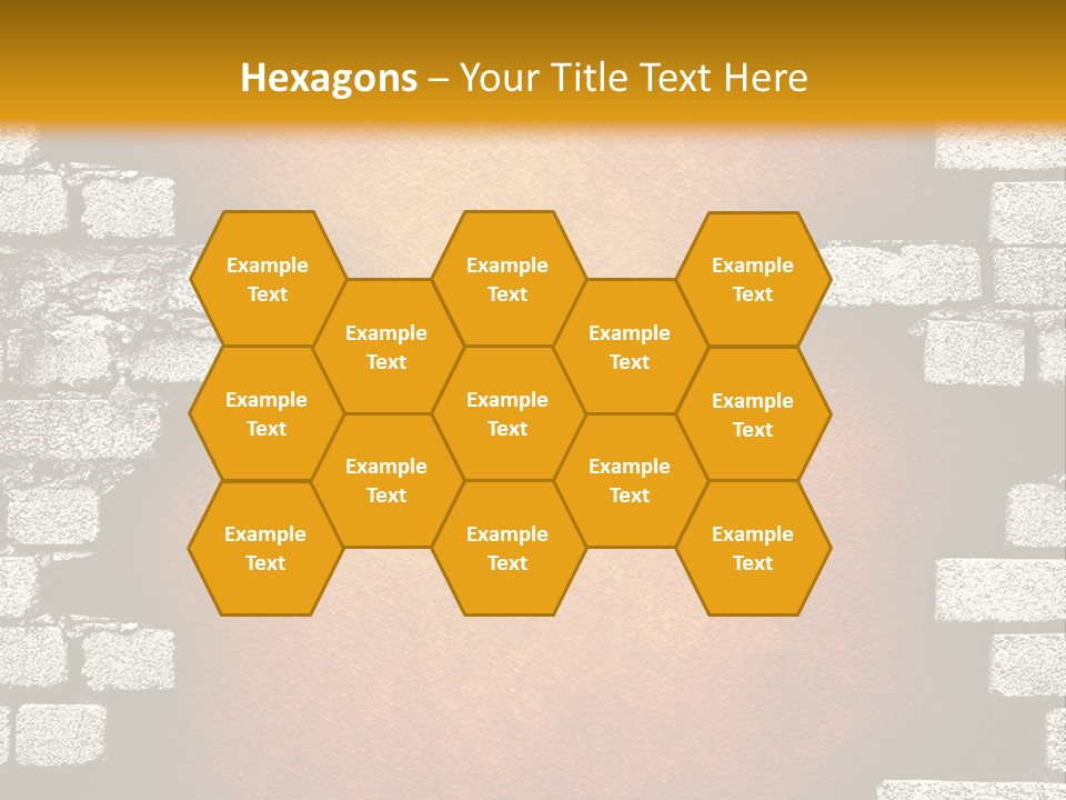 Broken Brick Wall PowerPoint Template