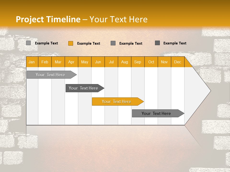 Broken Brick Wall PowerPoint Template