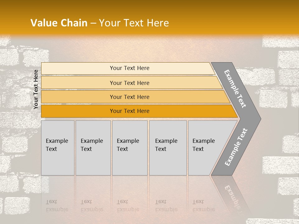 Broken Brick Wall PowerPoint Template