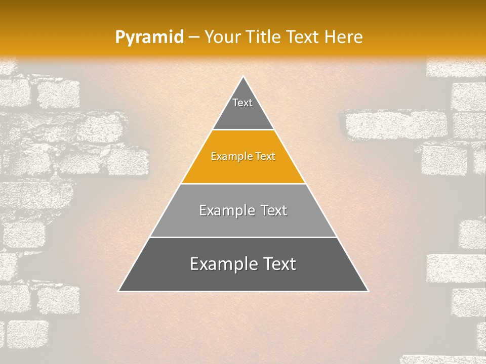 Broken Brick Wall PowerPoint Template