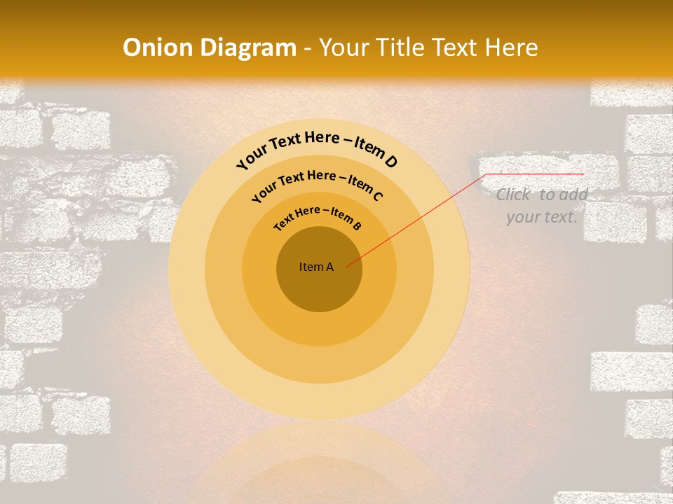 Broken Brick Wall PowerPoint Template