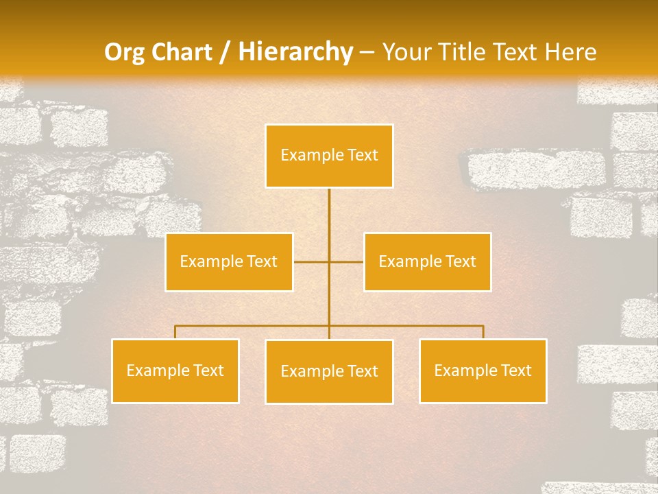 Broken Brick Wall PowerPoint Template
