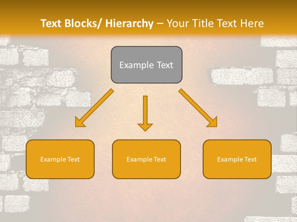 Broken Brick Wall PowerPoint Template