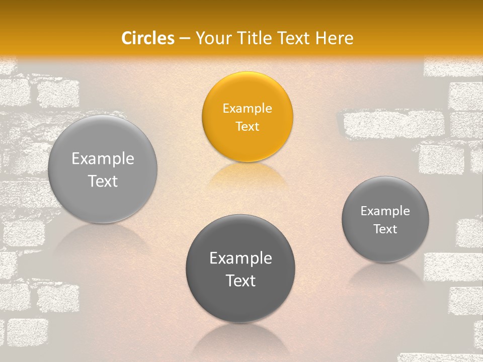 Broken Brick Wall PowerPoint Template