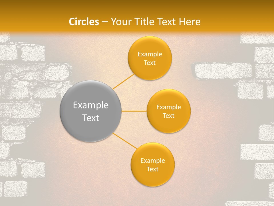 Broken Brick Wall PowerPoint Template