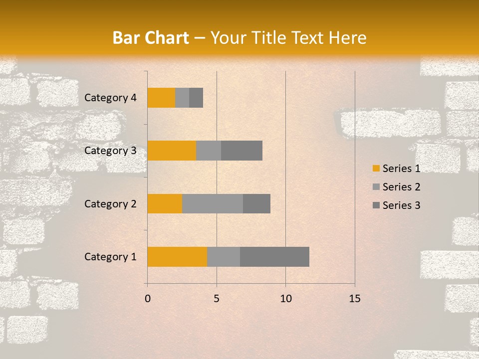 Broken Brick Wall PowerPoint Template