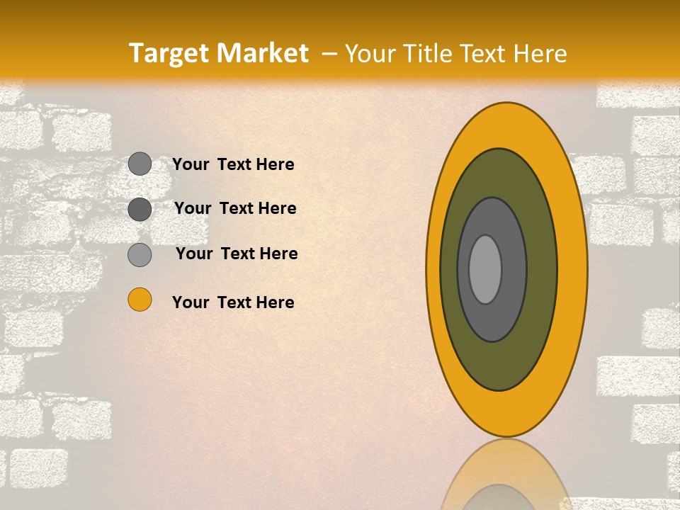 Broken Brick Wall PowerPoint Template