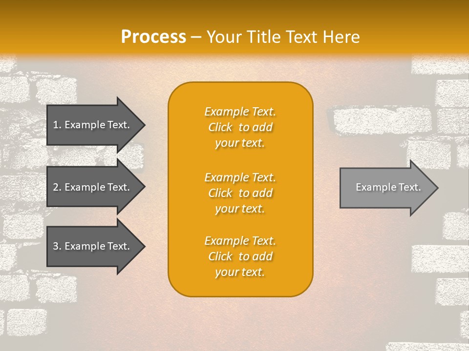 Broken Brick Wall PowerPoint Template