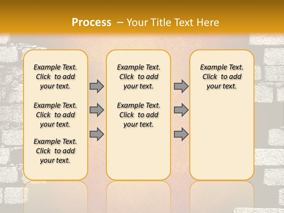 Broken Brick Wall PowerPoint Template