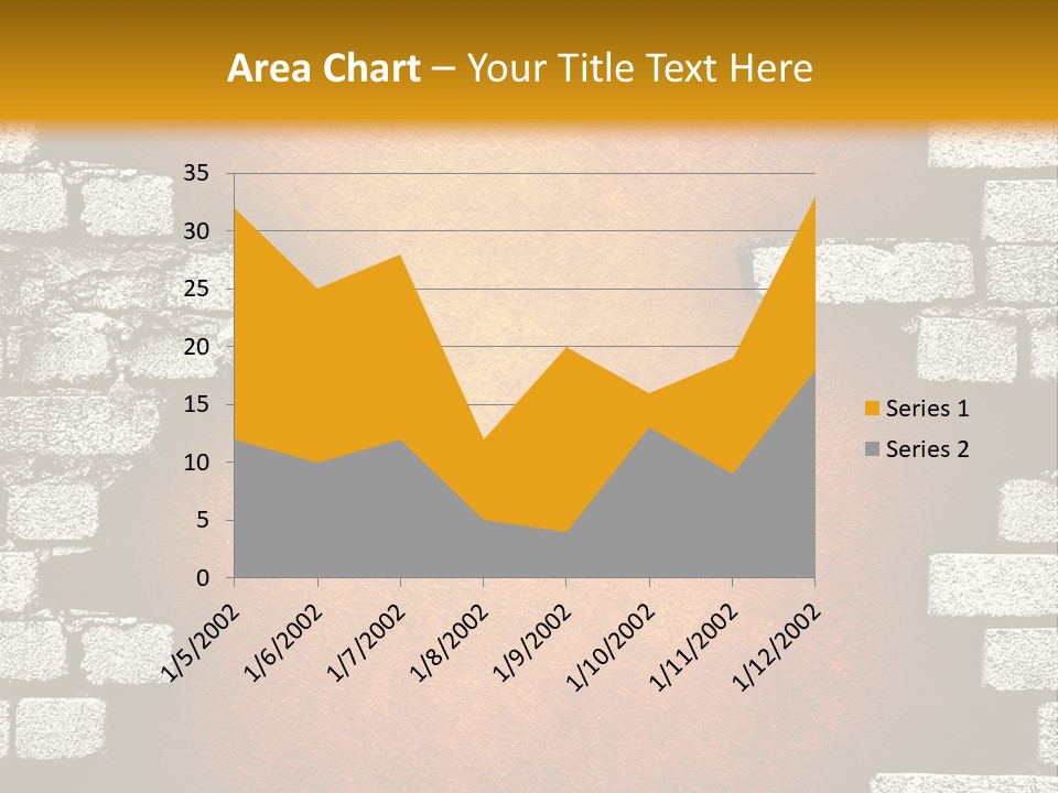 Broken Brick Wall PowerPoint Template