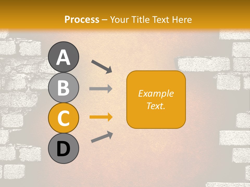 Broken Brick Wall PowerPoint Template