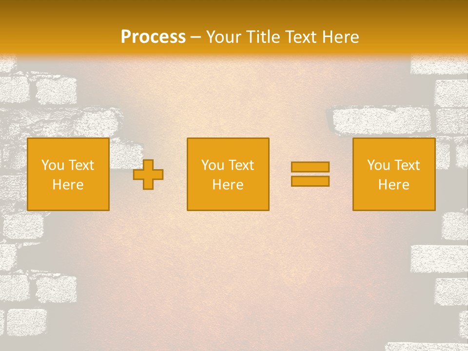 Broken Brick Wall PowerPoint Template