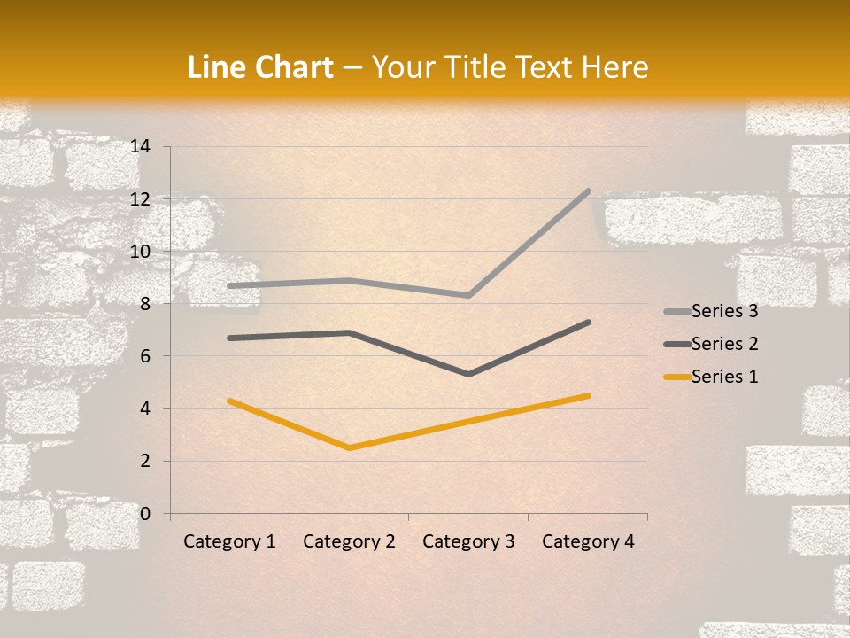 Broken Brick Wall PowerPoint Template