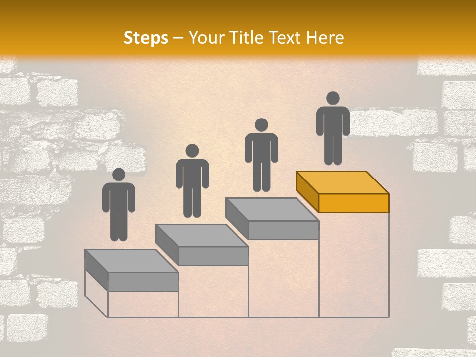 Broken Brick Wall PowerPoint Template