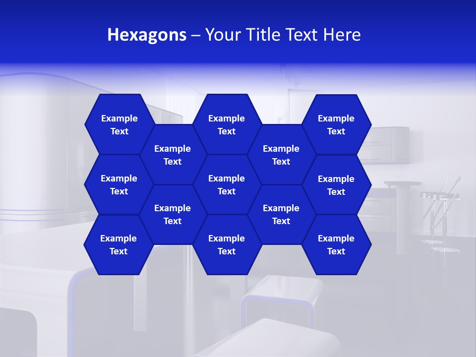 Futuristic Kitchen PowerPoint Template