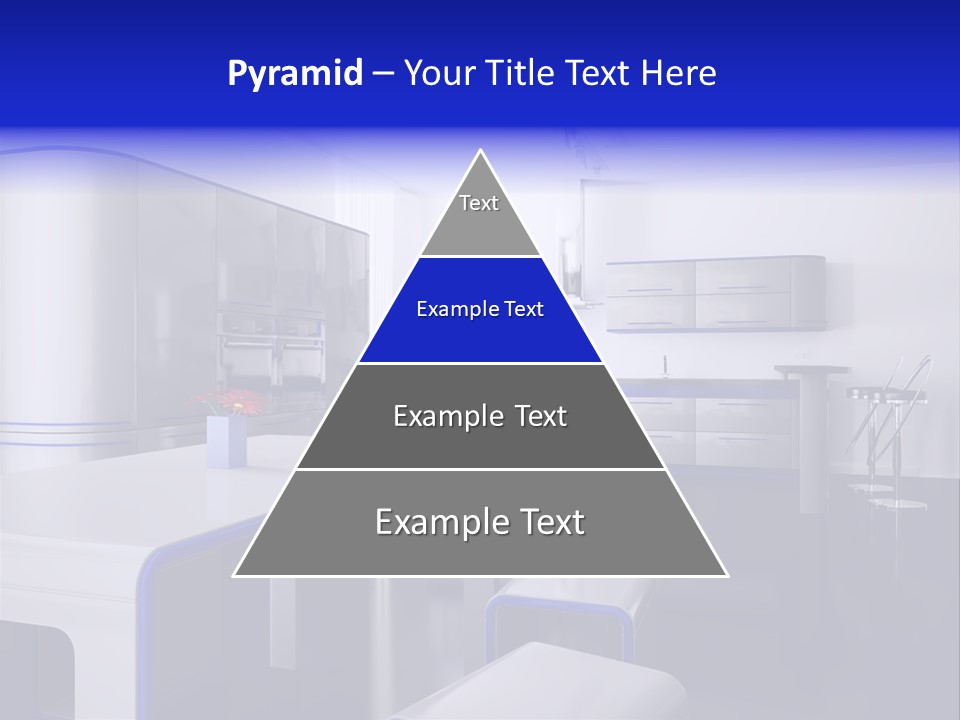 Futuristic Kitchen PowerPoint Template