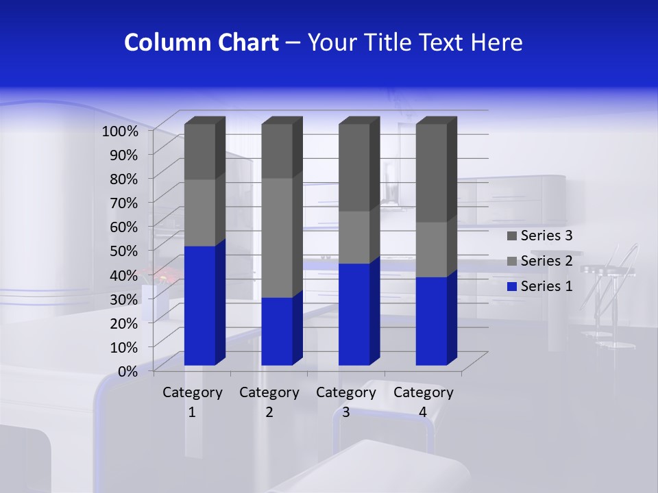 Futuristic Kitchen PowerPoint Template