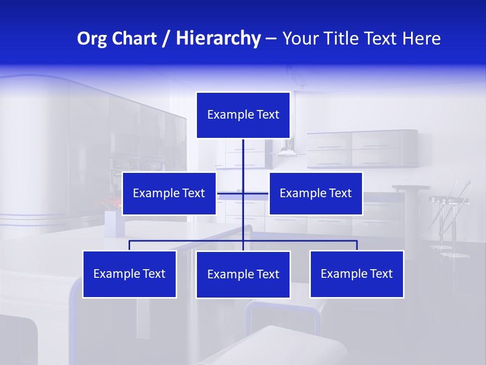 Futuristic Kitchen PowerPoint Template