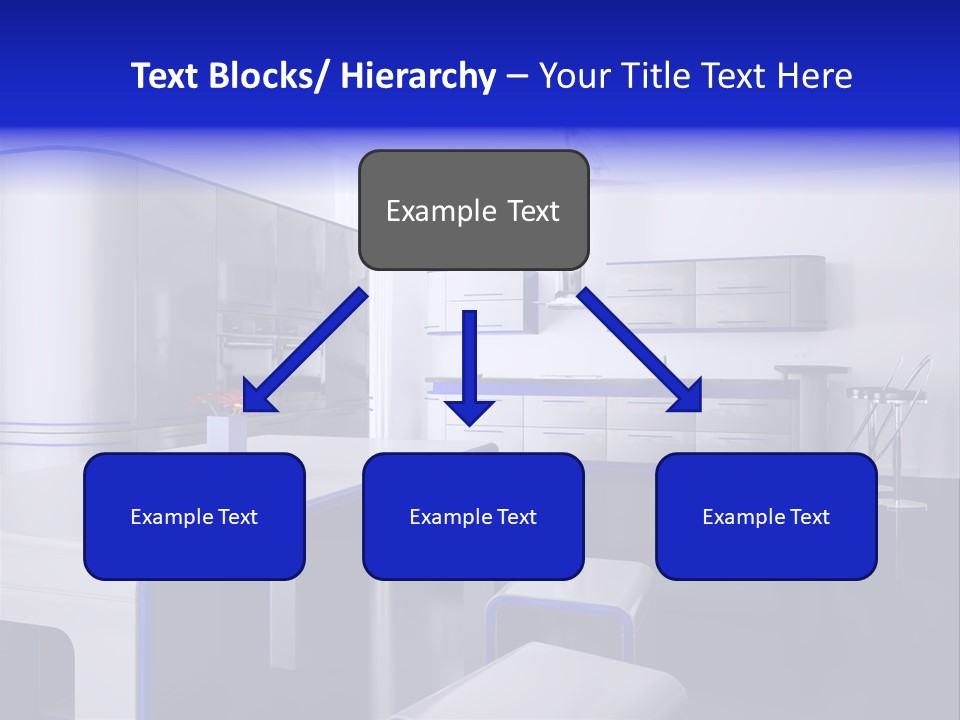 Futuristic Kitchen PowerPoint Template