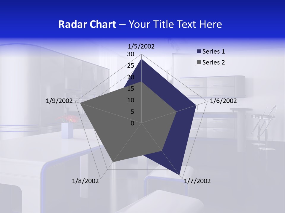 Futuristic Kitchen PowerPoint Template