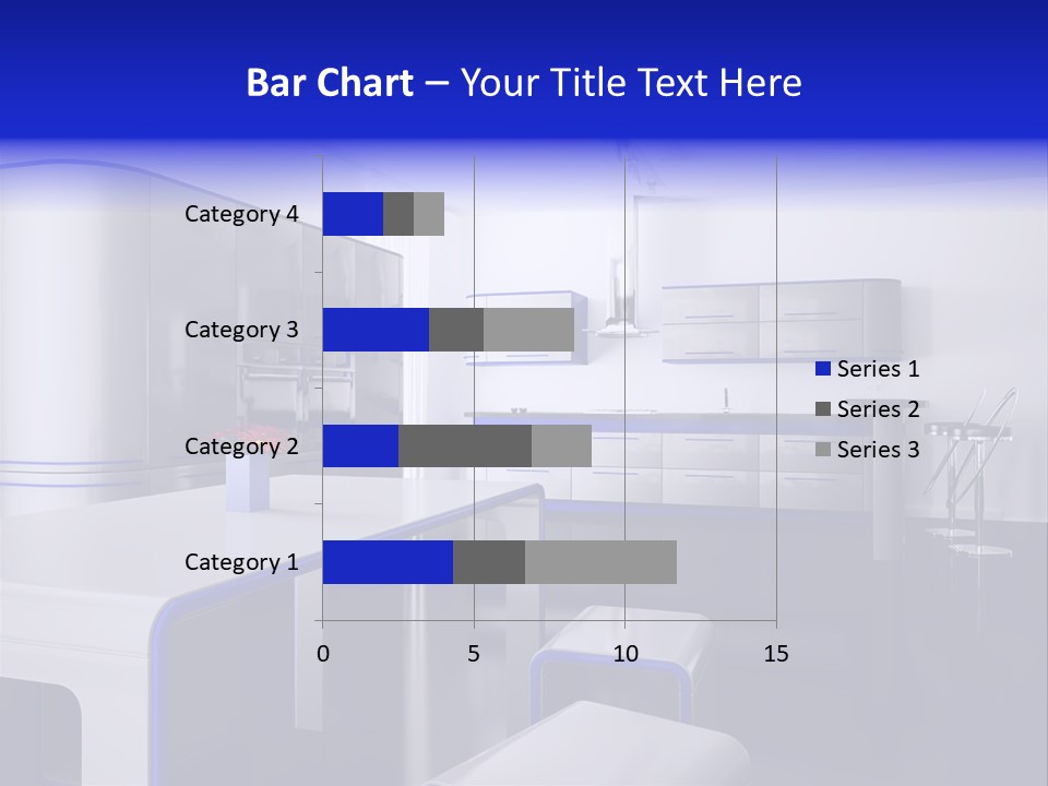 Futuristic Kitchen PowerPoint Template